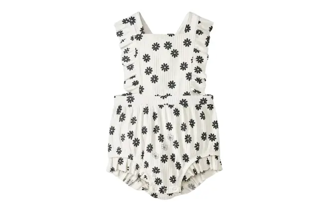 Baby Girls' Ruffle Romper - Cat & Jack™ mobile